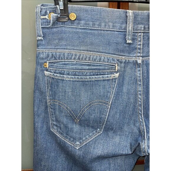 Levis 511 Men’s Skinny Fit Blue Denim Jeans Adjustable Waist Double Pocket 33x30 - Picture 7 of 11